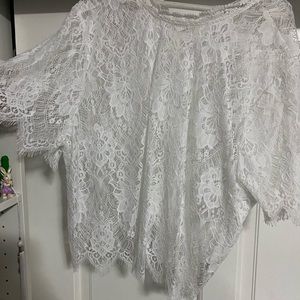 FOREVER 21 plus lace top